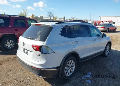 2018 Volkswagen Tiguan 2.0T Se/2.0T Sel z USA, uszkodzony, nr VIN 3VV2B7AX7JM106646